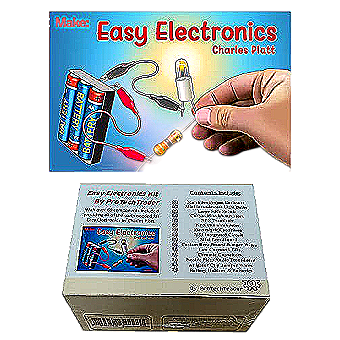 Make: Easy Electronics Kit Bundle (Component Pack &amp; Book)