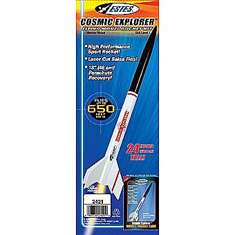 Estes Model Rocket Cosmic Explorer 2421 Kit Skill Level 1