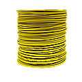 ProTechTrader 100ft 22 AWG Solid Copper Wire - UL1007 Rated 22ga (Model: ptt-22ga-100ft-yellow-spool)