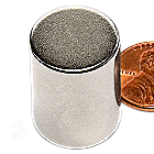 3/4-in x 1-in Rare Earth Neodymium Cylinder Magnet