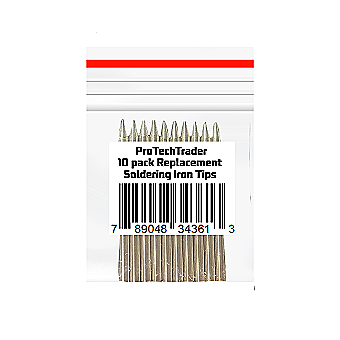 ProTechTrader Replacement Soldering Iron Tips 10 P ProTechTrader Replacement Soldering Iron Tips 10 P