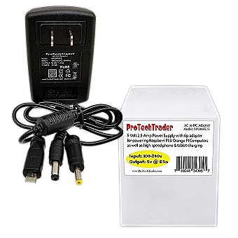 5V 2.5A Raspberry Pi & Orange Pi Power Supply SBC 5V 2.5A Raspberry Pi & Orange Pi Power Supply SBC