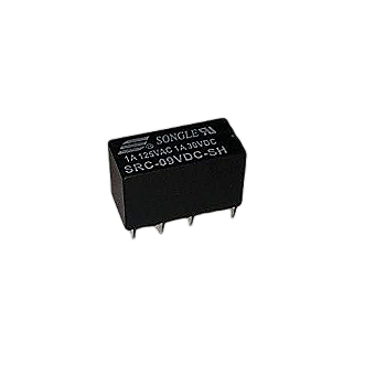 9v DC Signal Relay DPDT Non-Latching Non-Polarized