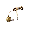 ProTechTrader Crystal Radio Ear Phone High Impedance Piezoelectric (Model: ch905-3.5mm)