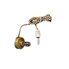 ProTechTrader Crystal Radio Ear Phone High Impedance Piezoelectric (Model: ch905-3.5mm)
