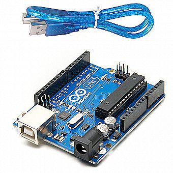 Arduino Uno R3 Microcontroller Development Board ATmega328 DIP A000066