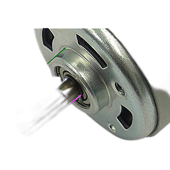 18v DC Motor Drill RS-550 D-Shaft High Torque 20,0