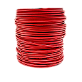 ProTechTrader 100ft Solid Copper Wire 22 Gauge UL1007 Rated RED PVC (Model: ptt-22ga-100ft-red-spool)