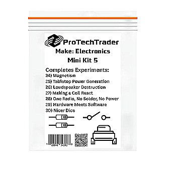 Make: Electronics 3rd Edition Mini Kit 5 (Experiments 24–31) Make: Electronics 3rd Edition Mini Kit 5 (Experiments 24–31)