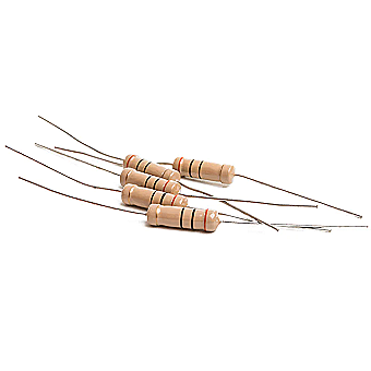 33-Ohm 1/2 Watt Carbon-Film Resistors 5pcs 33-Ohm 1/2 Watt Carbon-Film Resistors 5pcs