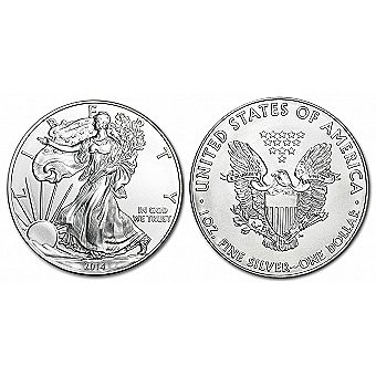 2014 1 oz Silver American Eagle