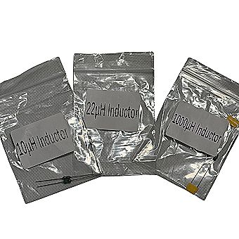 ProTechTrader 6pc Inductor Assortment Axial Lead Through Hole 10uH (Model: Inductor Kit)