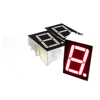 3 pc 7 Segment LED Display - Common Cathode Digita