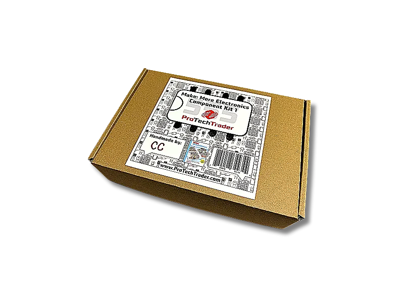 Make: More Electronics Kit Component Pack 1 Follows Experiments 1-14 from Charles Platt's Sequel to Make: Electronics book | Intermediate & Advanced STEM Learning