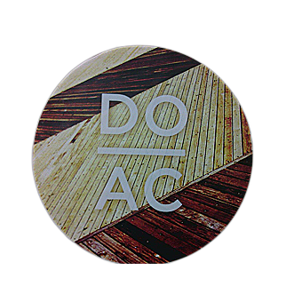 Do AC Round Magnet with Boardwalk Background
