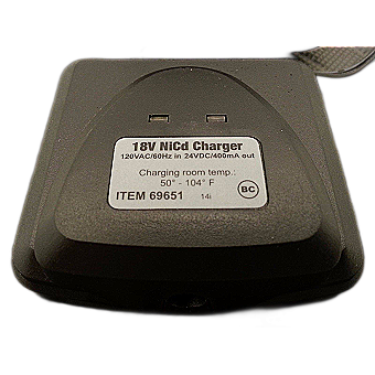 DrillMaster 69651 Automatic 18V Battery Charger Ba