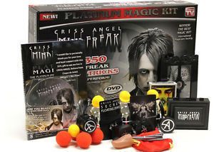 Criss Angel MiNd FrEaK Platinum Magic Kit 350 Tricks *AS SEEN ON TV*