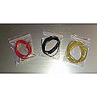 22 gauge/AWG Stranded Hookup Wire Set Red/Black/Yellow 2m each ~20 ft Kit UL1007