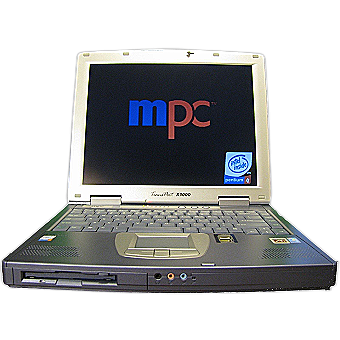 MPC Transport X1000 Laptop Mobile Intel 4-M 2.40GHZ (MPC-7195) 