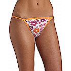 Fruit of the Loom Fashion Cotton String Bikini 4 Pack - Assorted