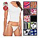 Fruit of the Loom Fashion Cotton String Bikini 4 Pack - Assorted