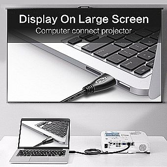 25ft High Speed HDMI Cable 1080p HD Resolution 3D Capability Gold (Gen-7161) 