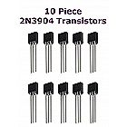 2N3904 Through Hole Three Terminal NPN Transistors – 10pc (2n3904) 