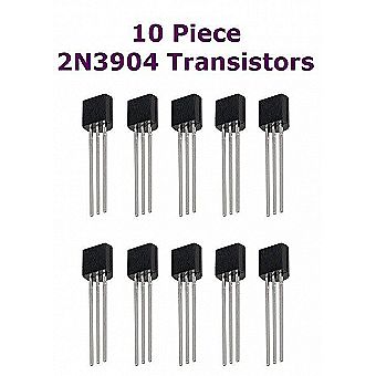 2N3904 Through Hole Three Terminal NPN Transistors – 10pc (2n3904) 
