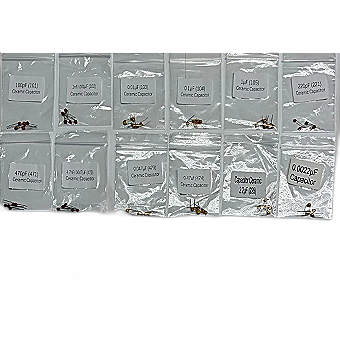 Ceramic Capacitor Kit- 17 Values- 85pcs -1µf(103)