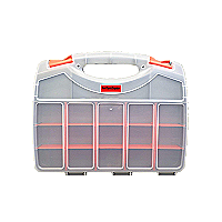 ProTechTrader Double Sided Parts Storage Organizer Carrying Case - 36 (Model: PTTORG-01-Lrg) ProTechTrader Double Sided Parts Storage Organizer Carrying Case - 36 (Model: PTTORG-01-Lrg)