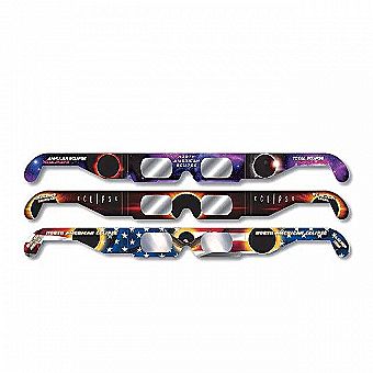 Eclipse Glasses ISO Certified CE Various Designs and Colors (20 Pack) (Eclipse20P) 