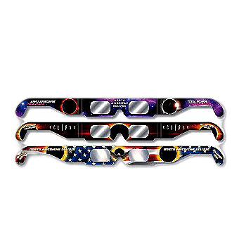 Eclipse Glasses ISO Certified CE Various Designs and Colors (20 Pack) (Eclipse20P) 