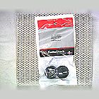 1 1/4" Hexagonal Control Knobs, Fits standard 1/4" shaft skirted and indexed - Pkg of 2