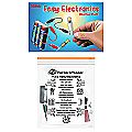 Make: Easy Electronics Kit Bundle - Paperback Handbook by Charles Platt & Electronic Components Pack - STEM Educational DIY