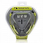 Nakamichi Amplified Stereo Headphones NK2000 Yellow (NK2000) 