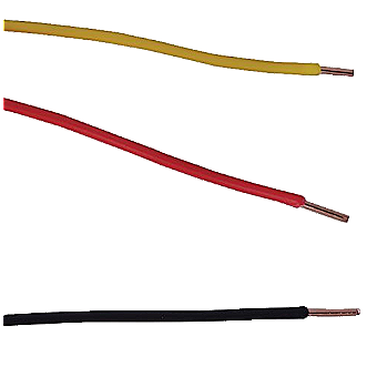 ProTechTrader 22 Gauge AWG Solid Hook-Up Wire Set - 300 ft 3 Color Kit (Model: 22awg-SLD-300ftSET-BRY)