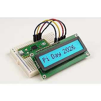 Pi Day Experiment Scrolling Digits of Pi 3.14 Rasp