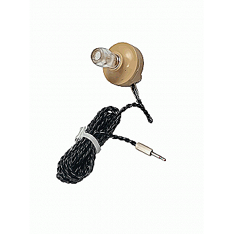 Piezoelectric Ear Phone High Impedance Ceramic Piezo Crystal Radios - Upg Brass (Piezo-Brass-Black-3.5mm) 