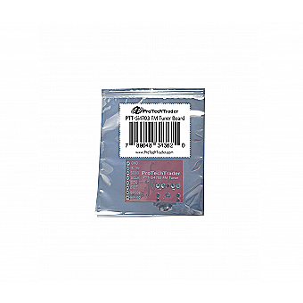 Si4703 FM Tuner Breakout Evaluation Development Board Radio Frequency Receiver Replaces SparkFun WRL-12938 V13 (PTT-Si4703) 