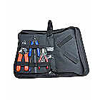 ProTechTrader Make: Electronics Tool Kit 6pcs for Electronic Circuits and Repair Includes Wire Strippers and Cutters, Long-Nosed Pliers, Screwdriver, Tweezers & More!