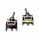 SPDT ON-ON Toggle Switch With 3 Screw Terminals 2pcs XT-12B 15A 250VAC RadioShack Electronic Components (PTT-XT12B) 