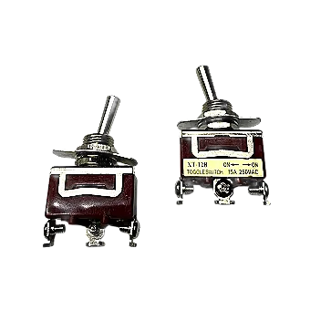 Radio Shack SPDT ON-ON Toggle Switch With 3 Screw Terminals 2pcs Radio Shack SPDT ON-ON Toggle Switch With 3 Screw Terminals 2pcs