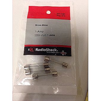 Slow-Blow 1-Amp 250-Volt Fuses Slow-Blow 1-Amp 250-Volt Fuses