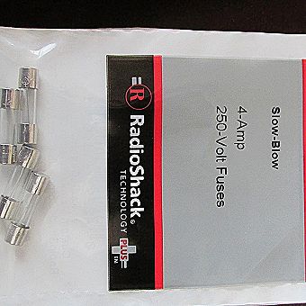 Slow-Blow 4-Amp 250-Volt Fuses Slow-Blow 4-Amp 250-Volt Fuses