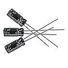 1uf @50 Volts Electrolytic Capacitor
