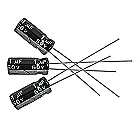 1uf @50 Volts Electrolytic Capacitor