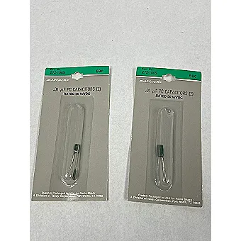 .01uF Polyester-Film Capacitor Sub-mini PC-mount Radial leads 50WVDC max 2PC