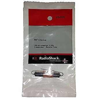 RF Choke 100 microhenries ± 10% 2 amps max- Rated RF Choke 100 microhenries ± 10% 2 amps max- Rated