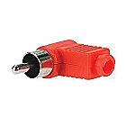 Solderless Right-Angle Phono Plug