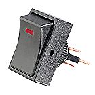 12-VDC Illuminated Switch Ideal for numerous hobby and electrical projects. Bright red LED